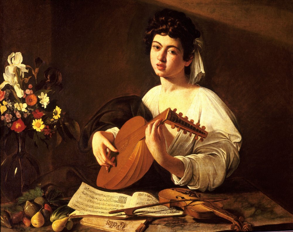 Il Suonatore di Liuto (Ermitage)
