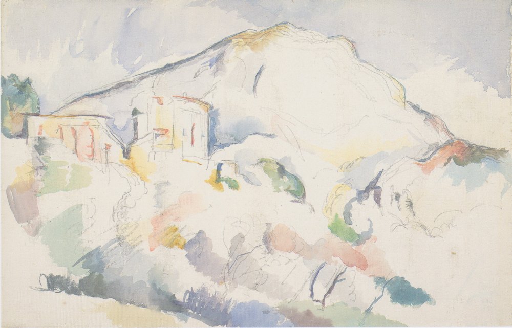 Il Château Noir e il Monte Sainte-Victoire