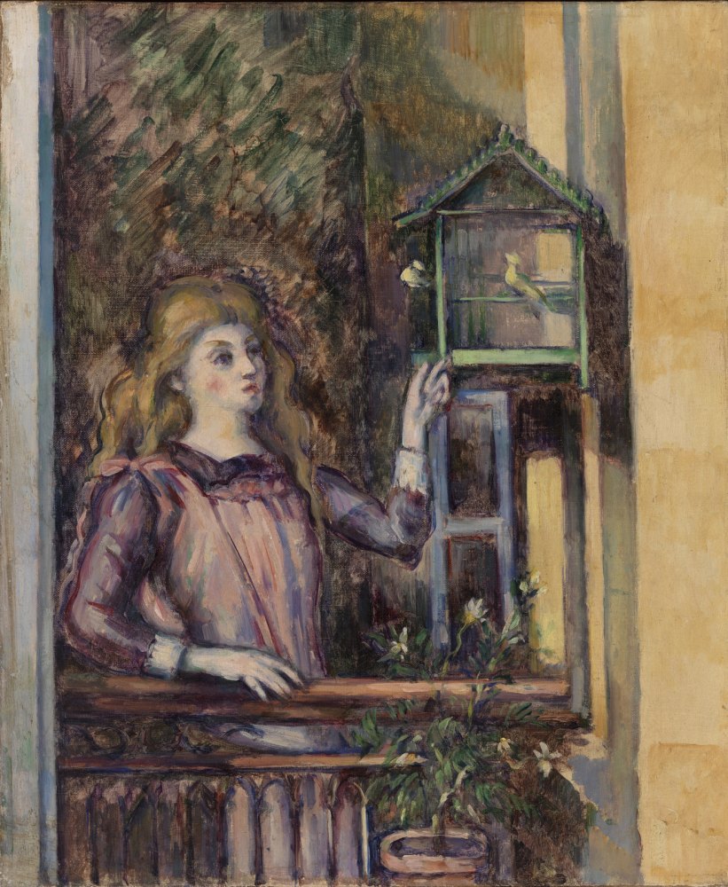 Ragazza con Voliera