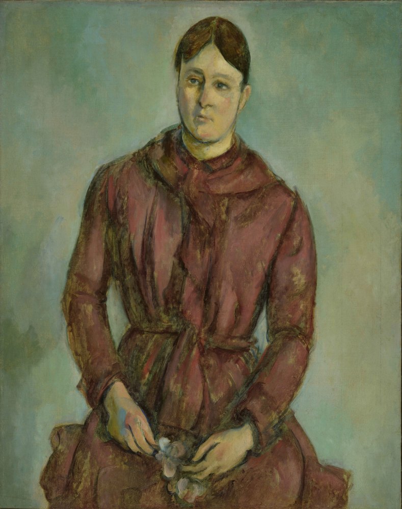 Madame Cézanne in Abito Rosso