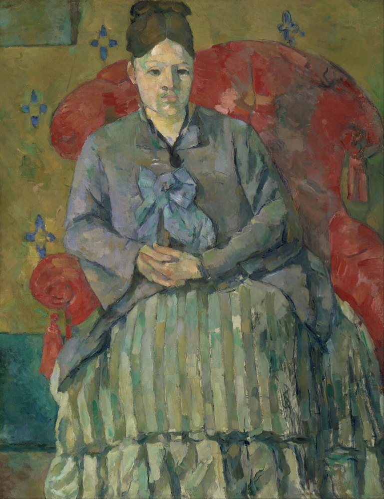 Madame Cézanne in Poltrona Rossa