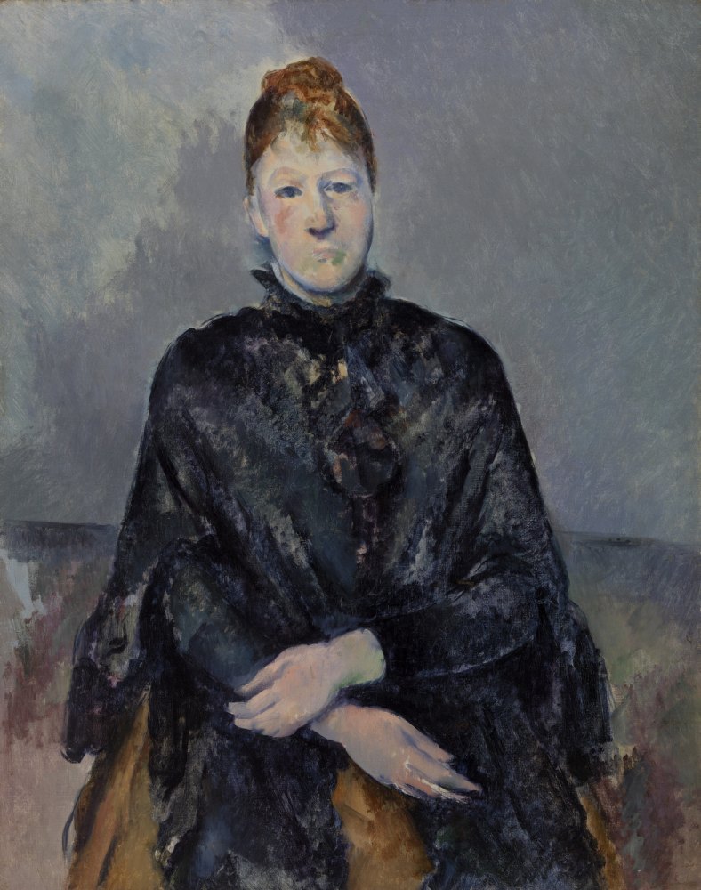 Madame Cézanne (Portrait De Madame Cézanne)