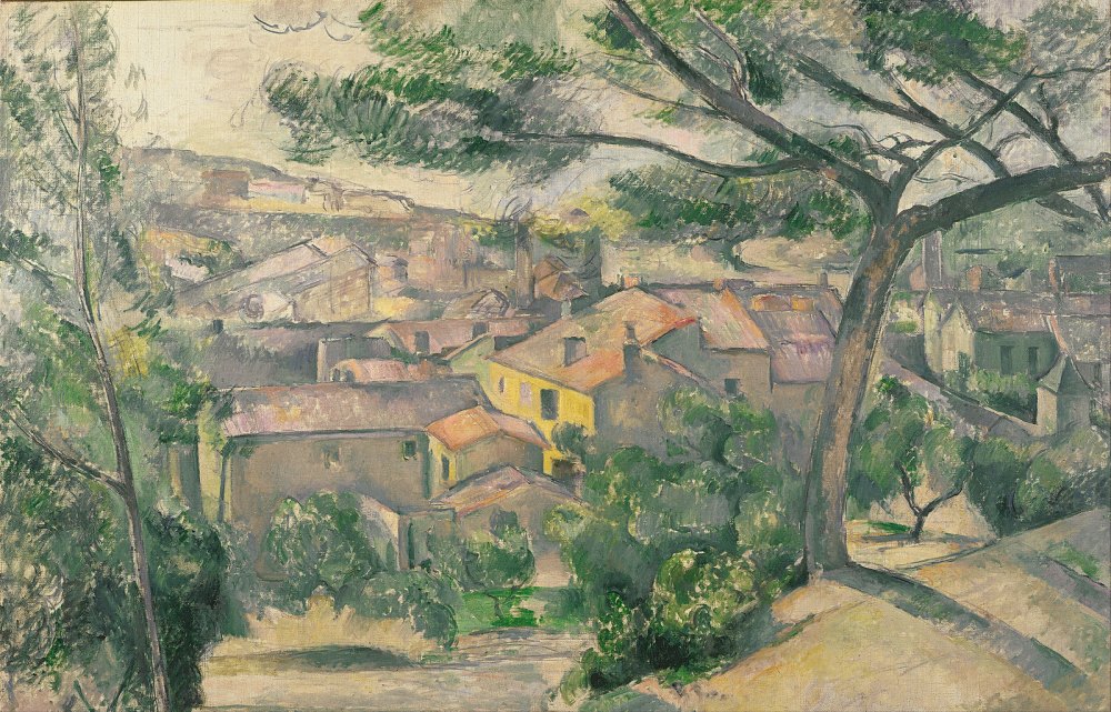 Veduta Mattutina De l'estaque Contro il Sole