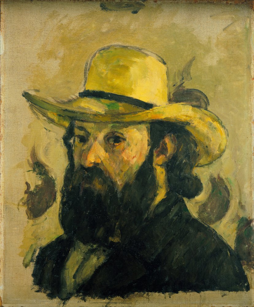 Ritratto dell'artista con Cappello di Paglia