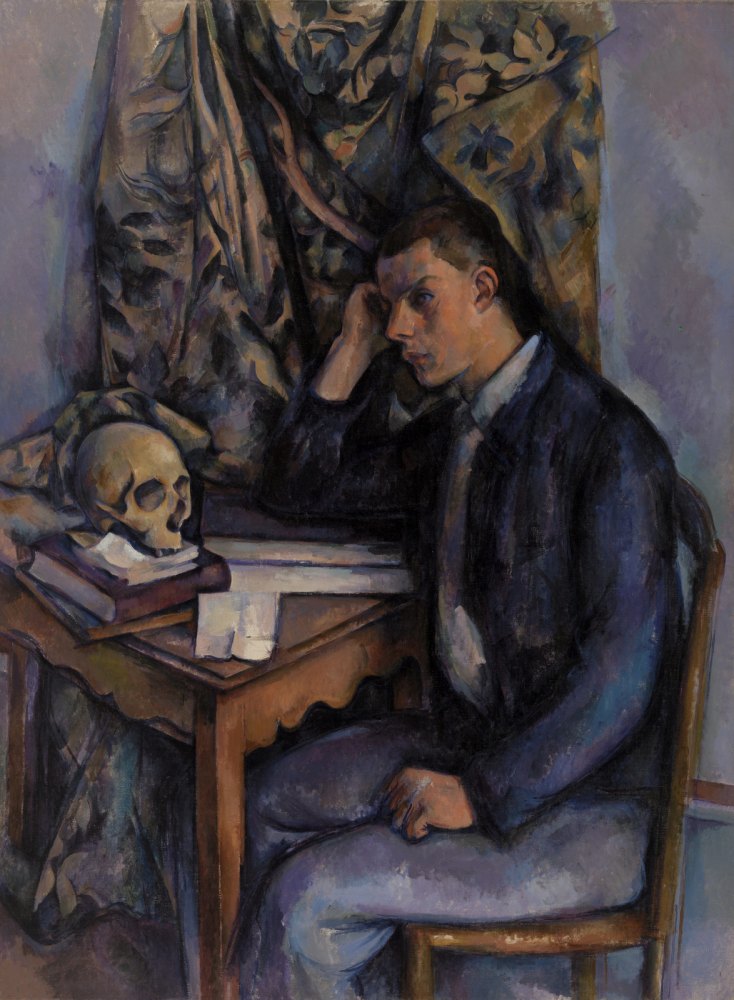 Giovane Uomo con Teschio