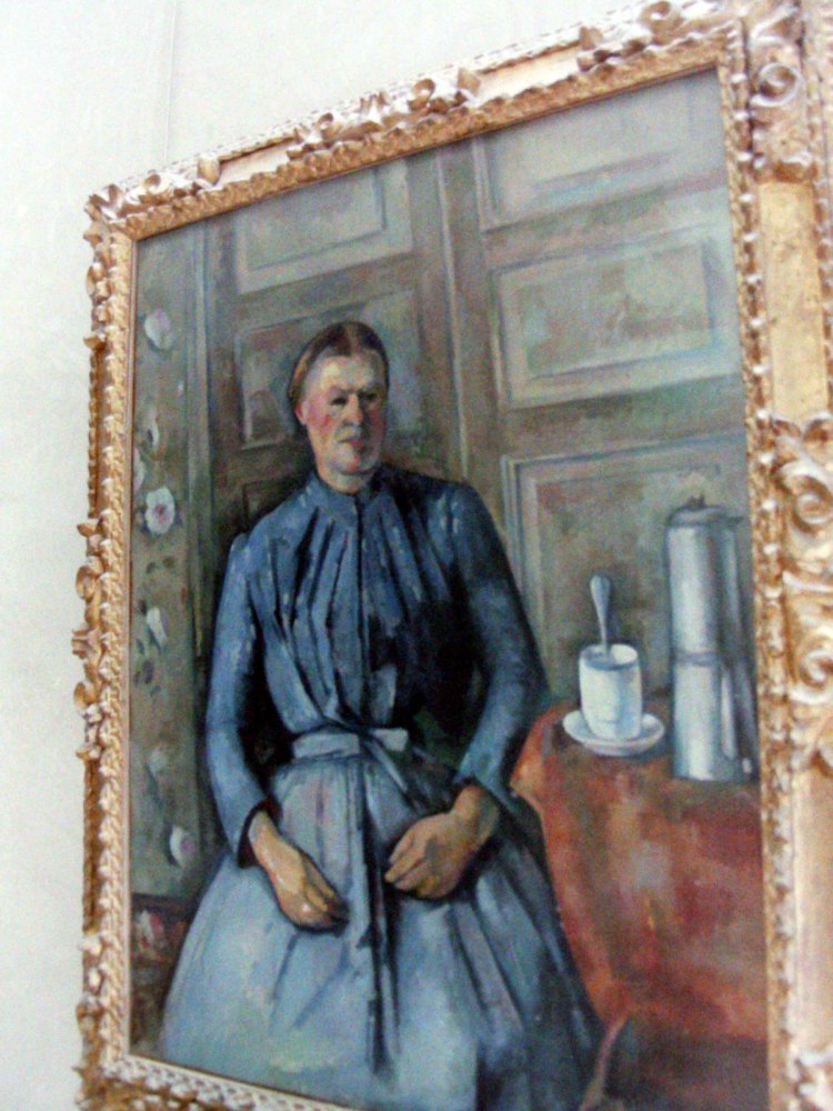 1999 Luglio Parigi-Orsay-Cezanne-Donna 14