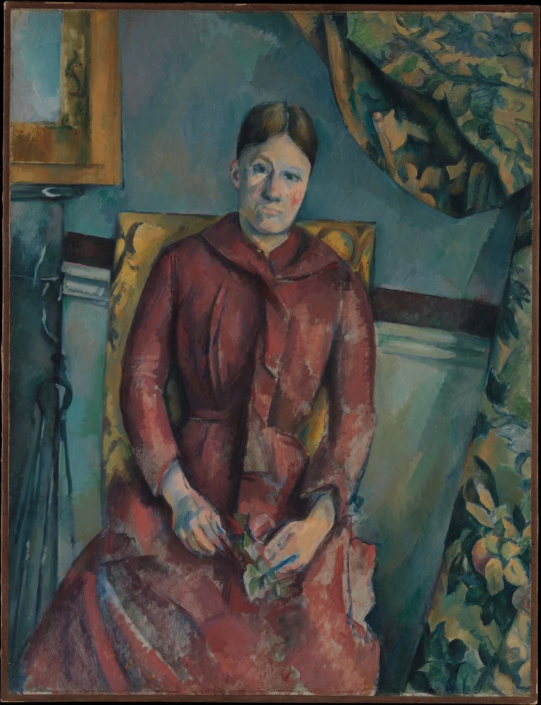 Madame Cézanne in Abito Rosso