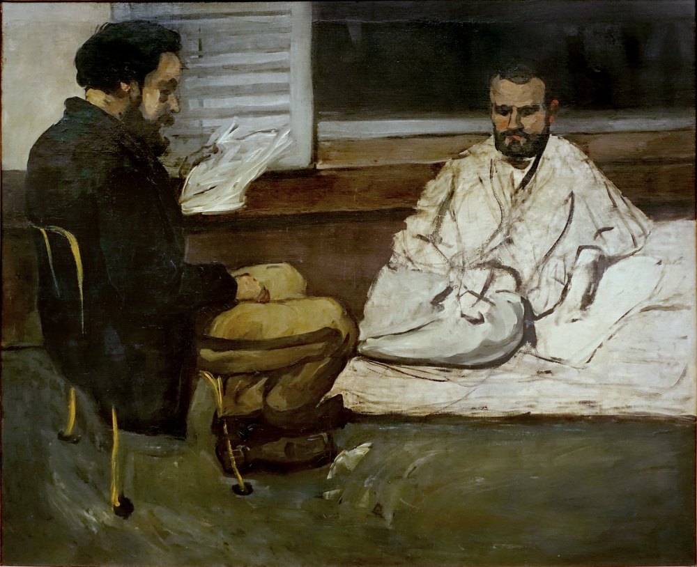 Paul Alexis Legge un Manoscritto a Zola