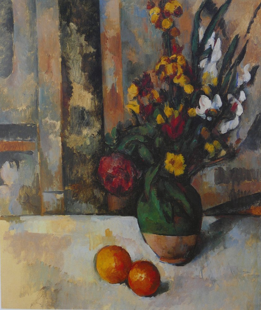 Vaso di Fiori e Mele