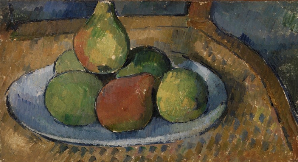 Piatto di Frutta su una Sedia