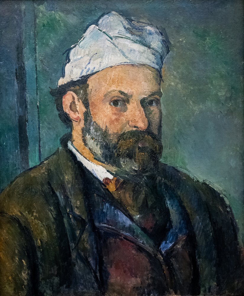 Autoritratto con Turbante Bianco