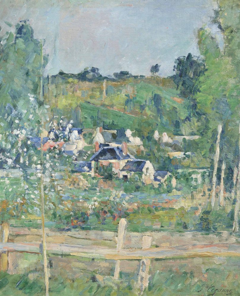 Veduta di Auvers-Sur-Oise-La Barrière