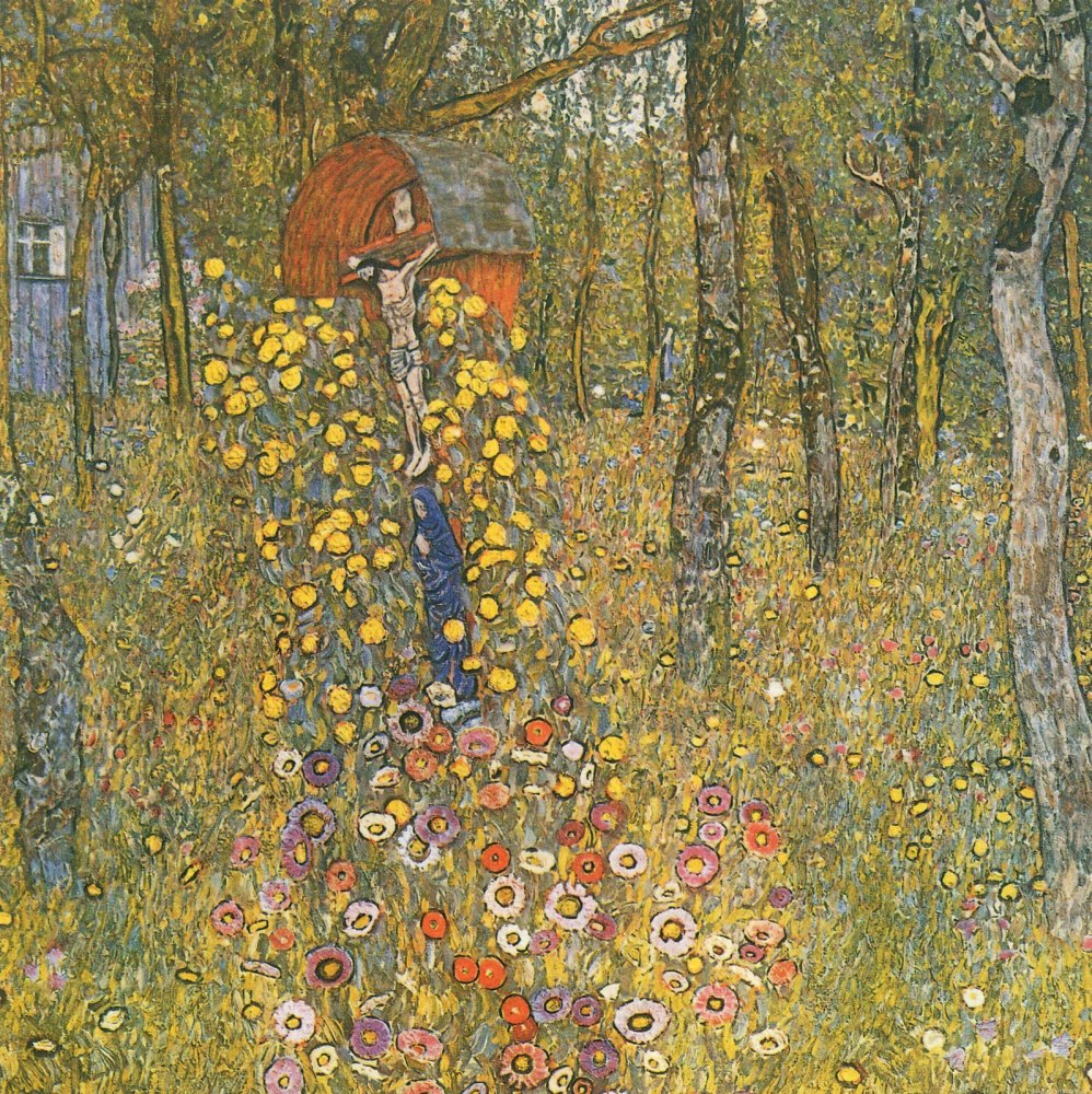 Giardino di Campagna con Crocifisso