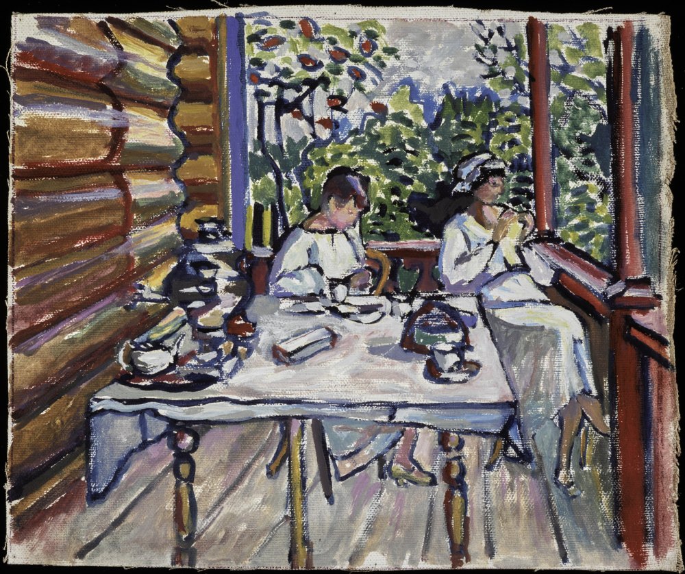 Akhtyrka. Nina e Tatiana in Veranda