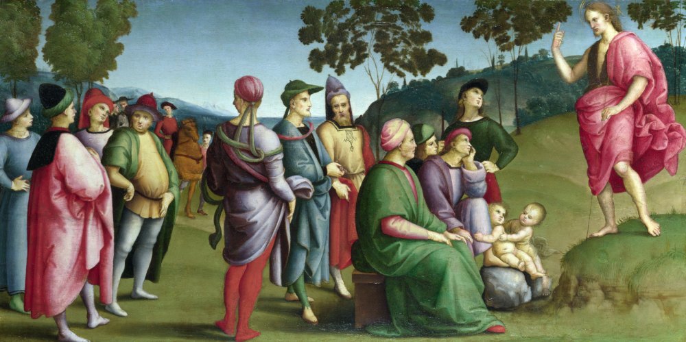 San Giovanni Battista che Predica
