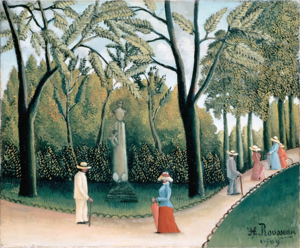Giardini del Lussemburgo. Monumento a Chopin