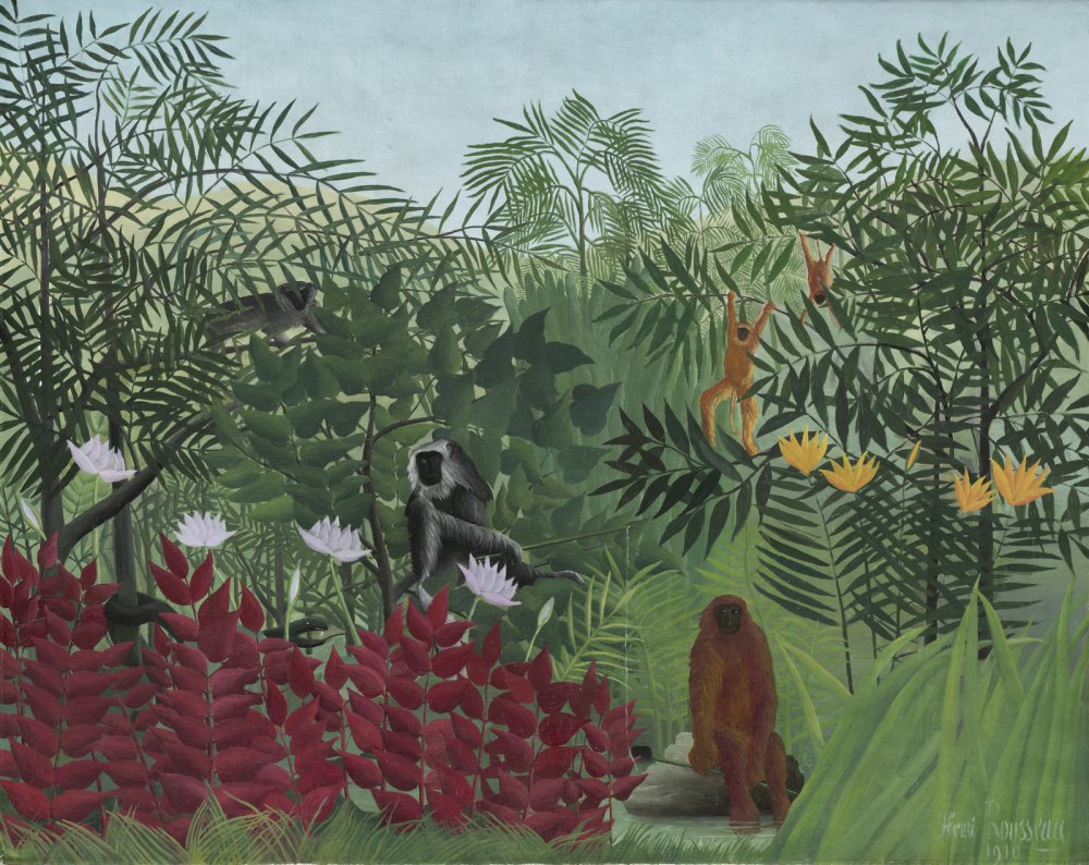 Foresta Tropicale con Scimmie