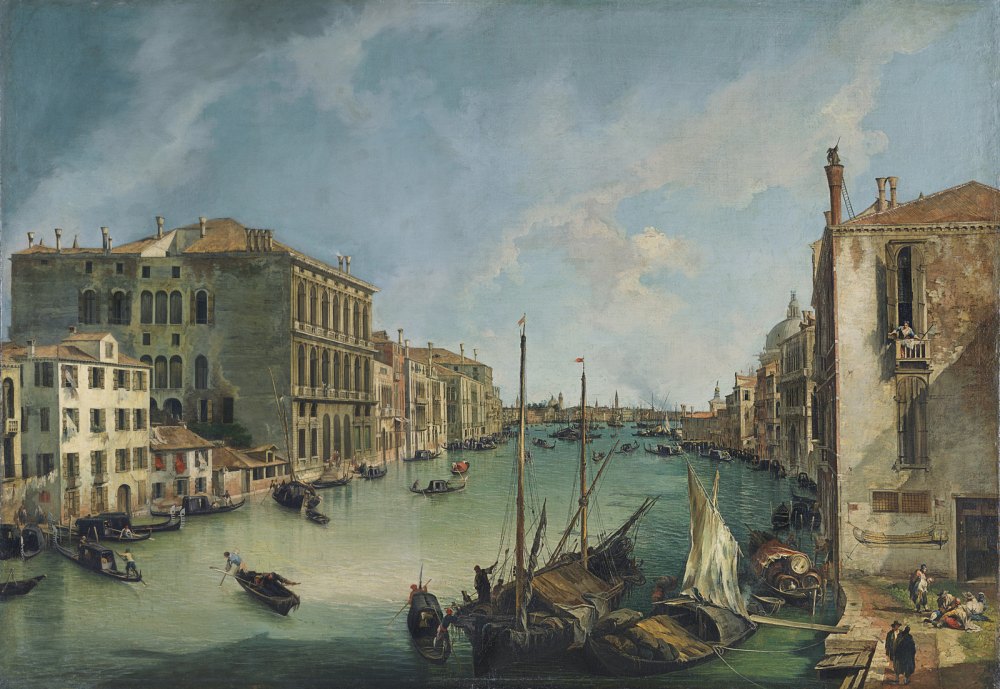 Il Canal Grande da San Vio, Venezia