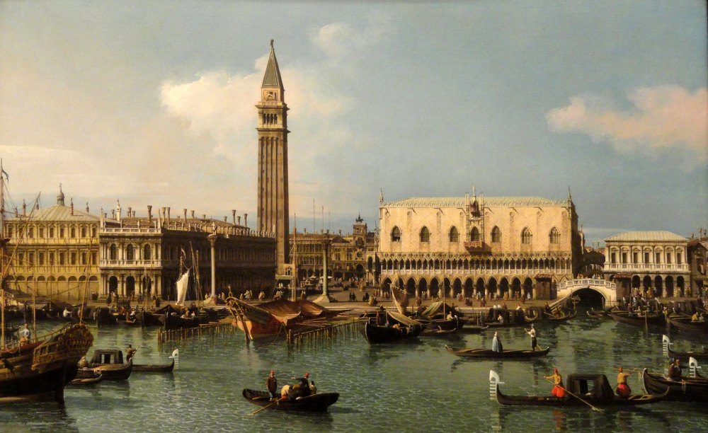 Il Molo dal Bacino di San Marco, Venezia