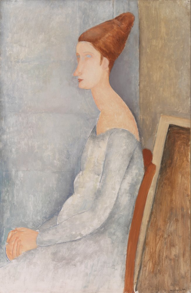 French: Portrait De Jeanne Hébuterne Portrait of Jeanne Hébuterne