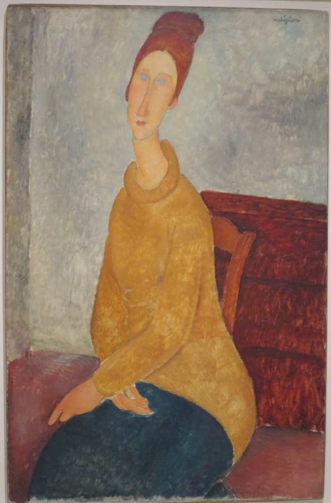 Ritratto di Jeanne Hébuterne con Maglione Giallo