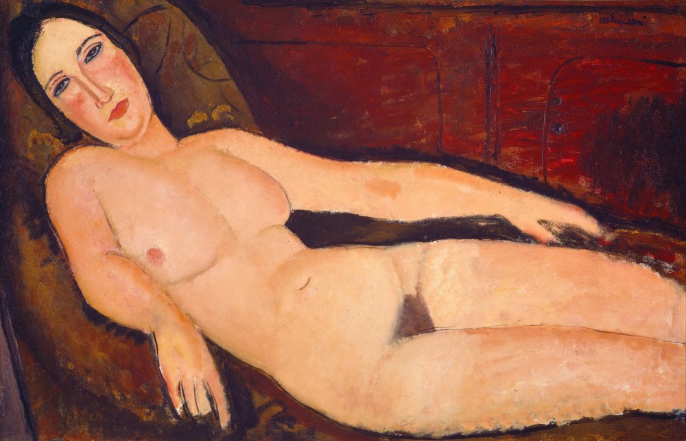 Nudo su un Divano