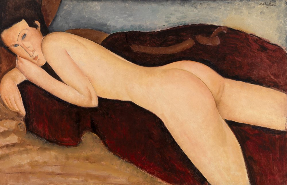 Nudo Sdraiato di Schiena (Nu Couché De Dos)