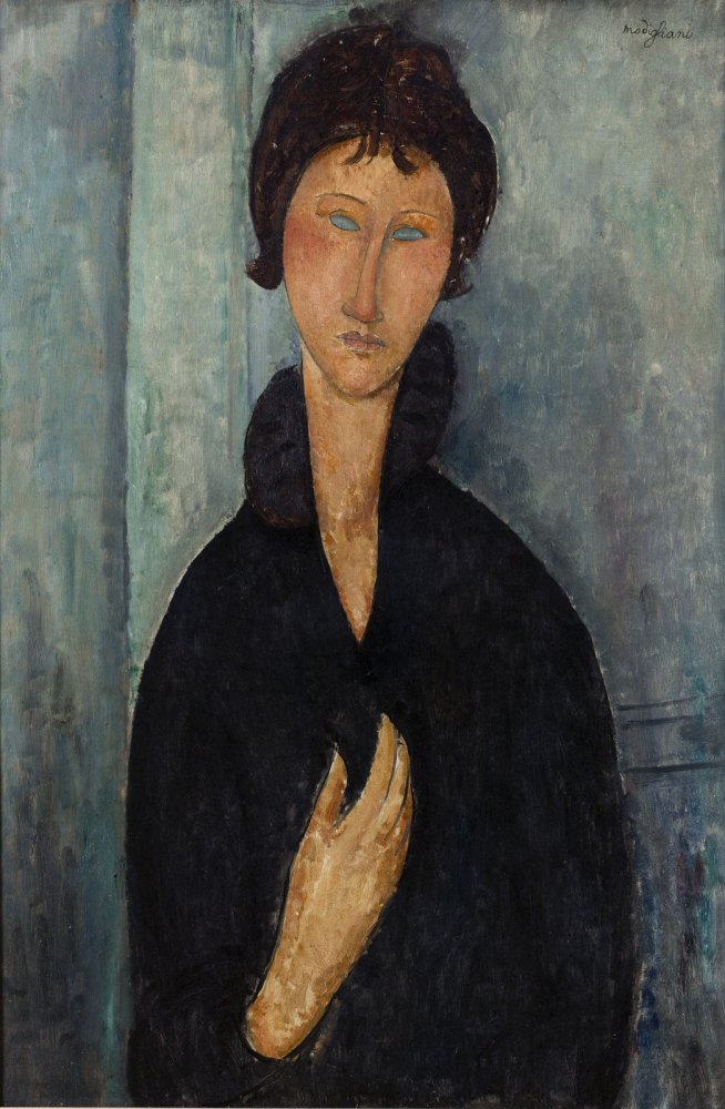 Donna dagli Occhi Blu