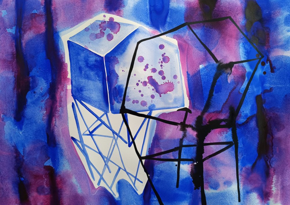 Mater, Inchiosti su Carta Cotone, CM 100X70