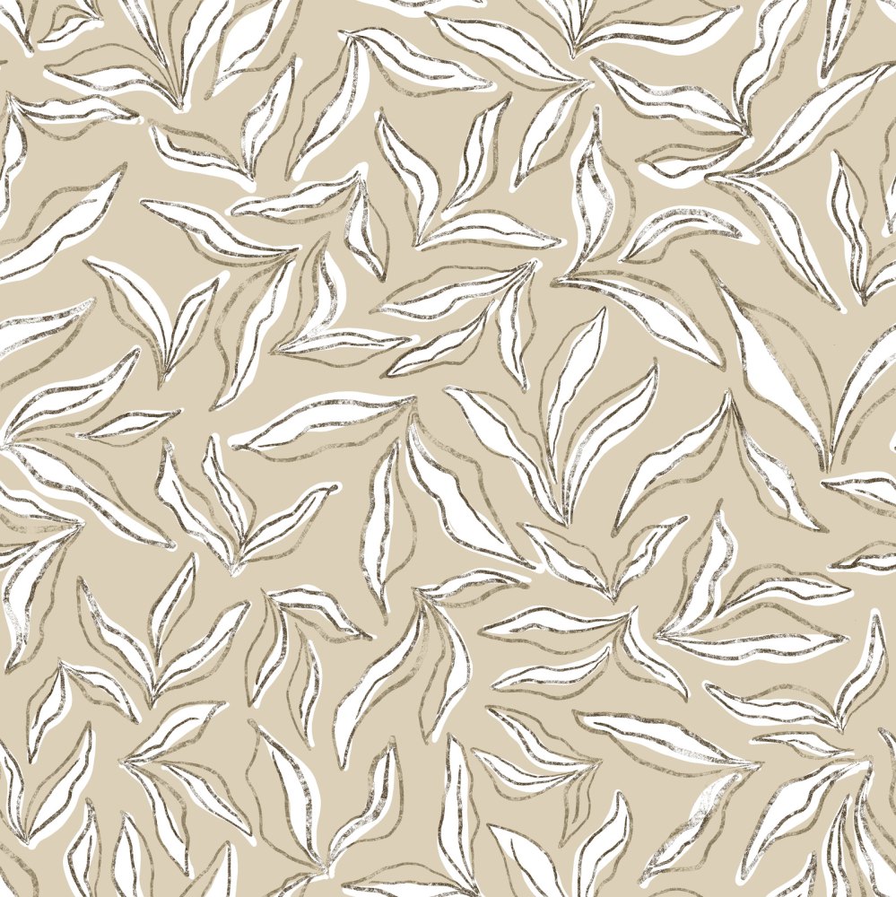 Wild Bedding - Almond Cream